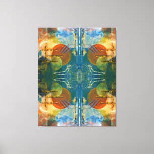 Komplexität 10 leinwanddruck