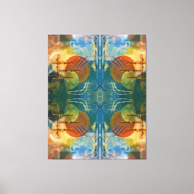 Komplexität 10 leinwanddruck (Vorderseite)