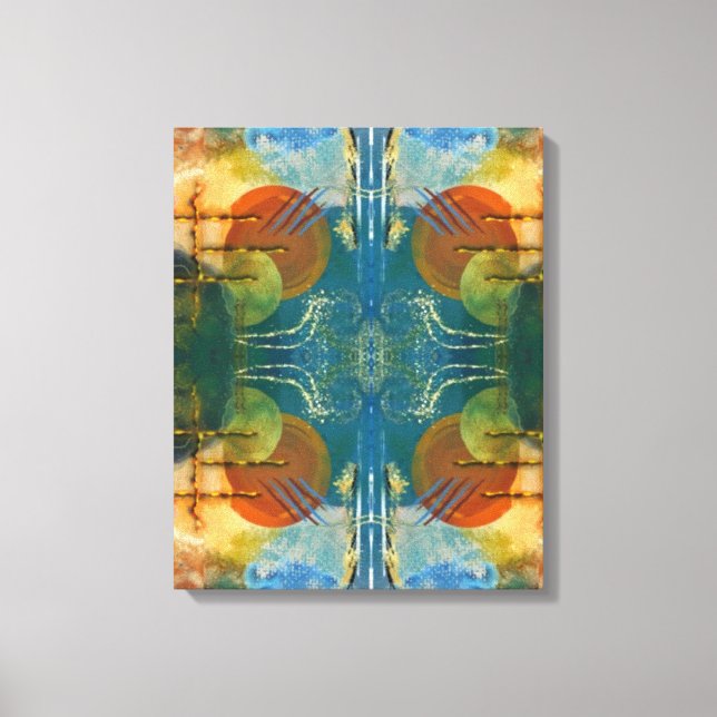 Komplexität 10 leinwanddruck (Vorderseite)
