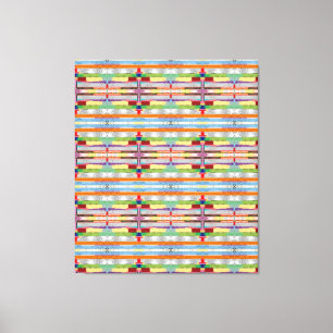 Komplexität 4 leinwanddruck