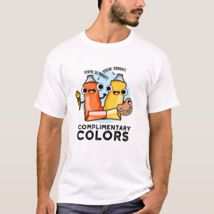 Kompliment Colors Funny Paint Pun T-Shirt