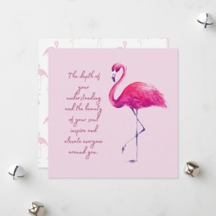 Kompliment-Karte für weise und elegante Frau Feiertagskarte