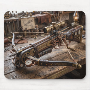 Komplizierte mittelalterliche Armbrust Mousepad