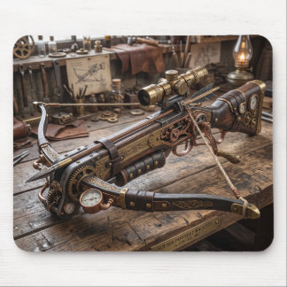 Komplizierte mittelalterliche Armbrust Mousepad