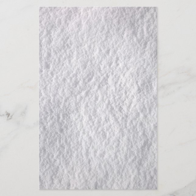 Komplizierte Schneestextur Briefpapier (Vorderseite)