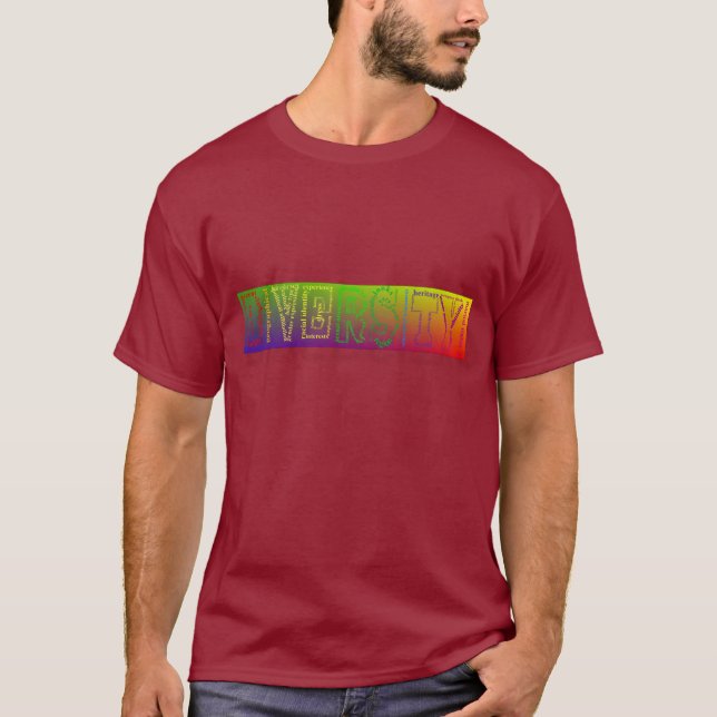 Komplizierter Diversity-T - Shirt (Vorderseite)