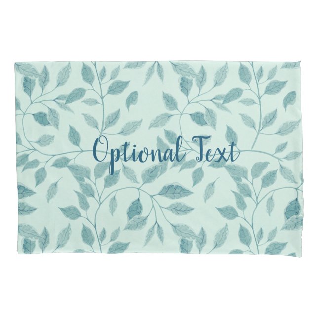 kompliziertes botanisches Muster Kissenbezug (Vorderseite)