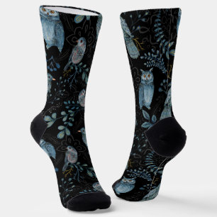 Kompliziertes florales und Paisley-Muster Socken