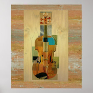 Komponierte Violine Poster