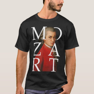 Komponist klassischer Musik Mozart Retro-Freunde T-Shirt