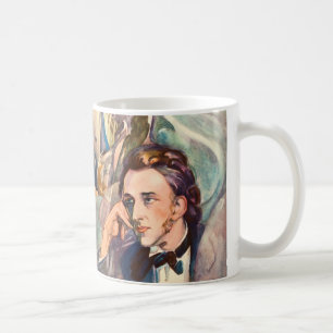 Komponist-Musiker-Porträt Frederic Chopin berühm Tasse
