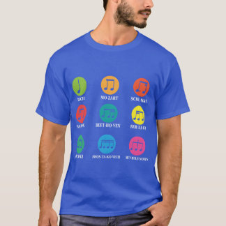Komponisten - Musik T-Shirt