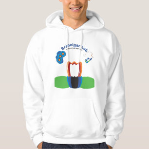 Kompositdesign für einen hellen oder dunklen Hinte Hoodie