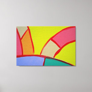 Komposition #11A von Michael Moffa Leinwanddruck