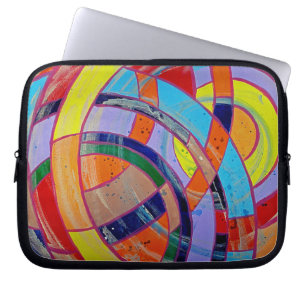 Komposition #15 von Michael Moffa Laptopschutzhülle