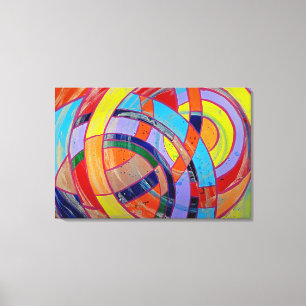 Komposition #15 von Michael Moffa Leinwanddruck