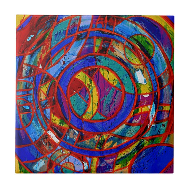 Komposition #17 von Michael Moffa Fliese (Vorderseite)