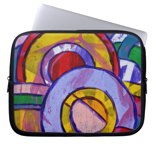 Komposition #19 von Michael Moffa Laptopschutzhülle (Vorderseite)