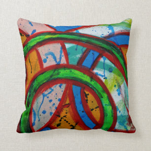 Komposition #20 von Michael Moffa Kissen