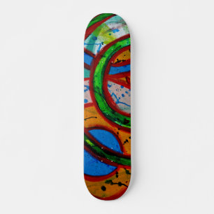 Komposition #20C von Michael Moffa Skateboard