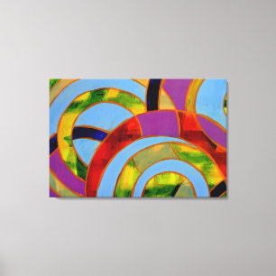 Komposition #21A von Michael Moffa Leinwanddruck