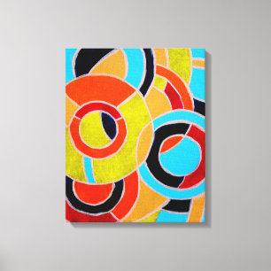 Komposition #22 von Michael Moffa Leinwanddruck