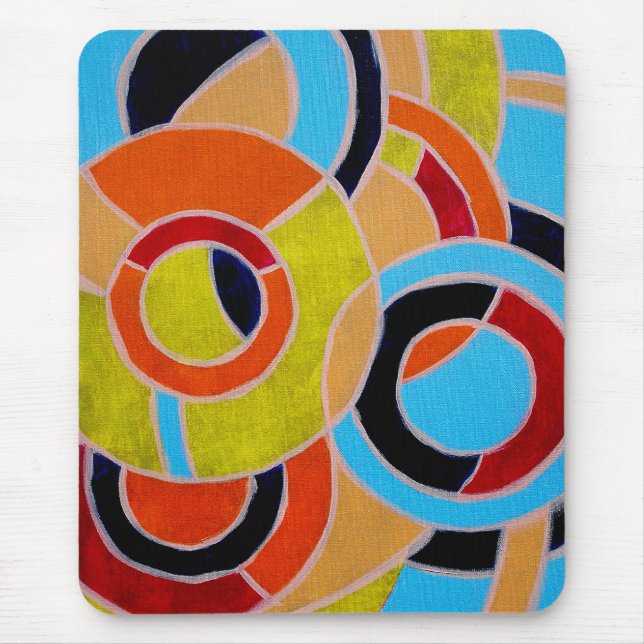 Komposition #22 von Michael Moffa Mousepad (Vorne)