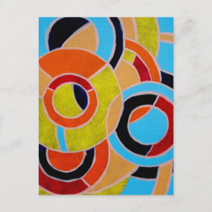 Komposition #22 von Michael Moffa Postkarte