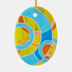 Komposition #23 von Michael Moffa Keramikornament