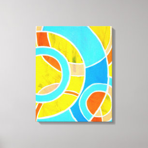 Komposition #23 von Michael Moffa Leinwanddruck