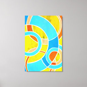 Komposition #23 von Michael Moffa Leinwanddruck