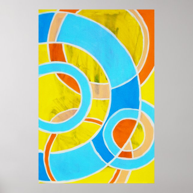 Komposition #23 von Michael Moffa Poster (Vorne)