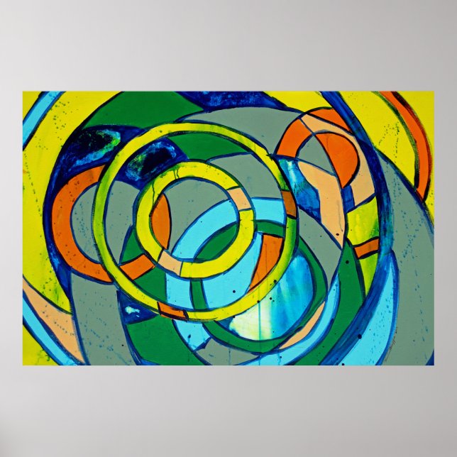 Komposition #26 von Michael Moffa Poster (Vorne)