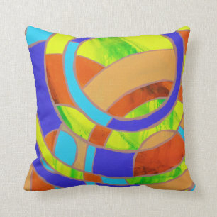 Komposition #27 von Michael Moffa Kissen