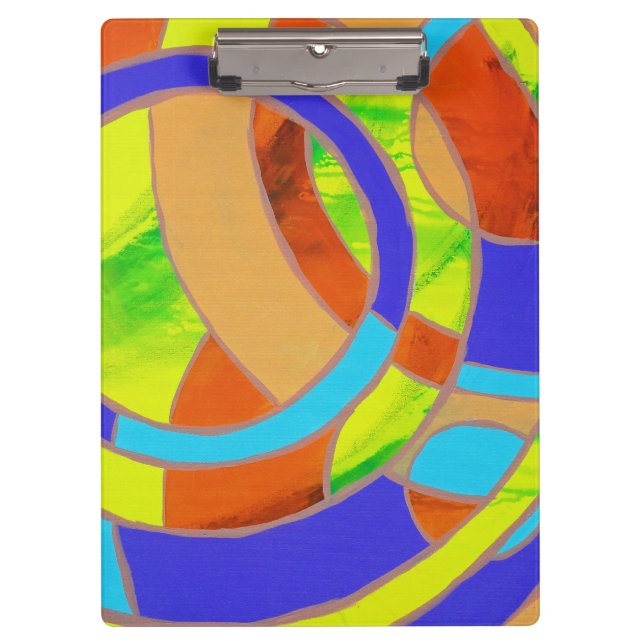 Komposition #27 von Michael Moffa Klemmbrett (Vorderseite)