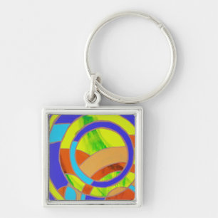 Komposition #27 von Michael Moffa Schlüsselanhänger