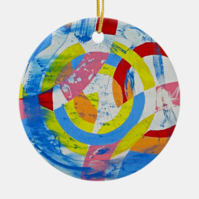 Komposition #2 von Michael Moffa Keramikornament (Vorne)