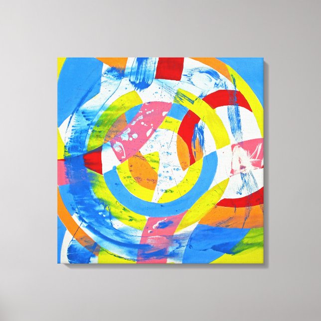 Komposition #2 von Michael Moffa Leinwanddruck (Vorderseite)