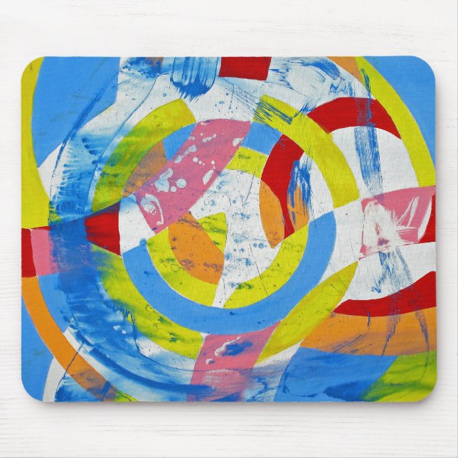 Komposition #2 von Michael Moffa Mousepad (Vorne)