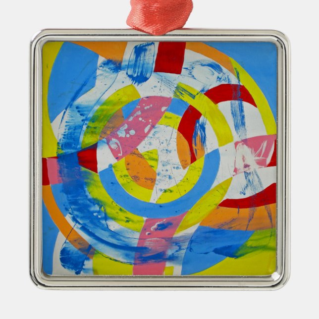 Komposition #2 von Michael Moffa Ornament Aus Metall (Vorne)