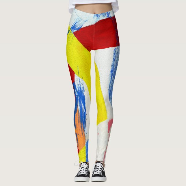 Komposition #2A von Michael Moffa Leggings (Vorderseite)