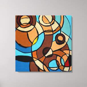 Komposition #32 von Michael Moffa Leinwanddruck