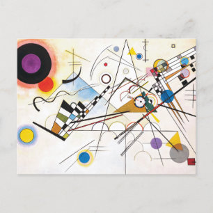 Komposition 8 Kandinsky Postkarte