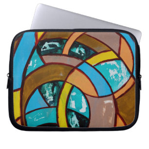 Komposition #8 von Michael Moffa Laptopschutzhülle