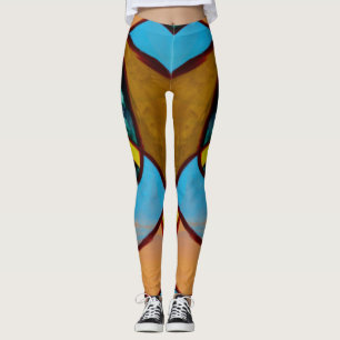 Komposition #8 von Michael Moffa Leggings