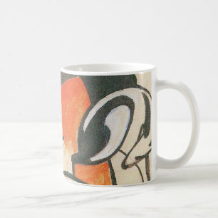 Komposition mit Two Dees von Franz Marc Kaffeetasse