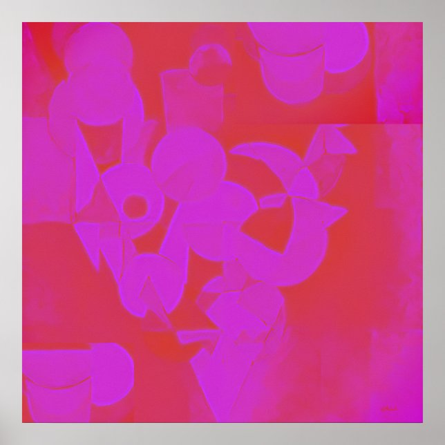 Komposition N-Eins Poster (Vorne)