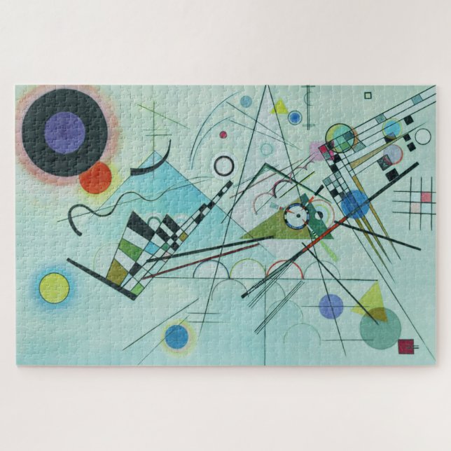 Komposition VIII Art von Wassily Kandinsky Puzzle (Horizontal)