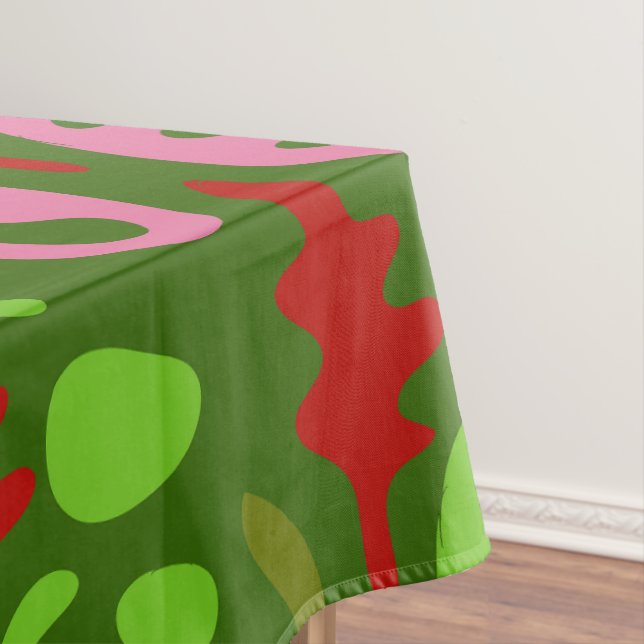 Komposition von Doodelementen Tischdecke (Beispiel)