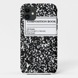 Kompositionsbuch Case-Mate iPhone Hülle